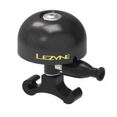 Велозвонок Lezyne Classic Brass Medium All Black Bell Y13 Черный