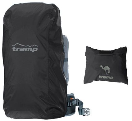 Чохол на рюкзак Tramp black 50х30х24см S TRP-017