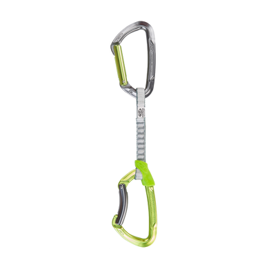 Відтяжка з карабінами Climbing Technology Lime Set DY 12 cm gray/green