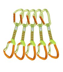 Відтяжка з карабінами Climbing Technology Nimble Evo Set NY 22 cm orange/green