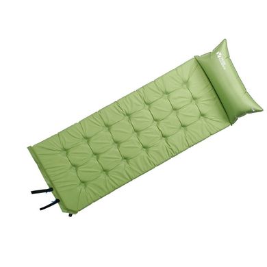 Коврик самонадувающийся с подушкой Mobi Garden Capricorn 38мм MF092006 green