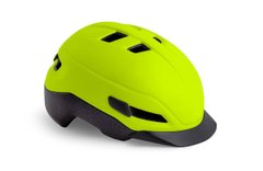 Велошлем MET Grancorso, glossy safety yellow