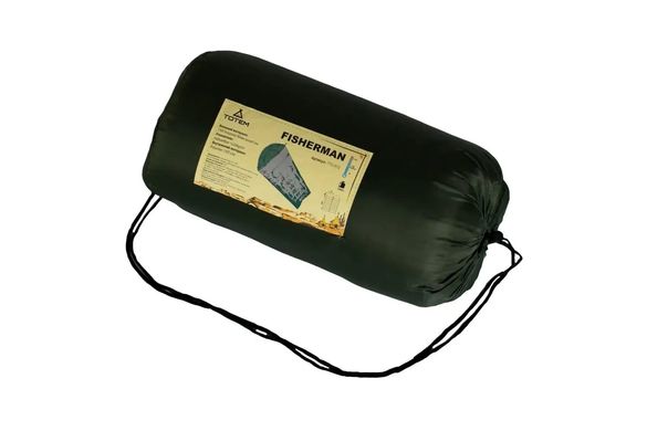 Спальний мішок Totem Fisherman XXL ковдра з капюшоном правий olive 190+30/90 UTTS-013-R