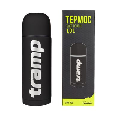 Термос TRAMP Soft Touch 1 л UTRC-109 black