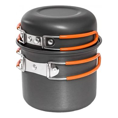 Набір посуду з газовим пальником 360° degrees Furno Stove & Pot Set gray