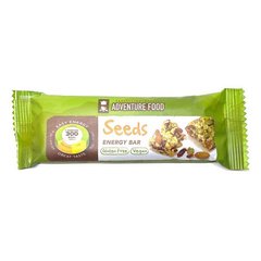Энергетический батончик Adventure Food Energy Bar Seeds silver/green