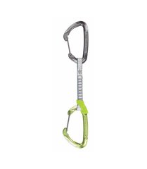 Оттяжка с карабинами Climbing Technology Lime-W Set DY 12 cm grey/green