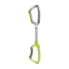 Відтяжка з карабінами Climbing Technology Lime Set DY 17 cm grey/green
