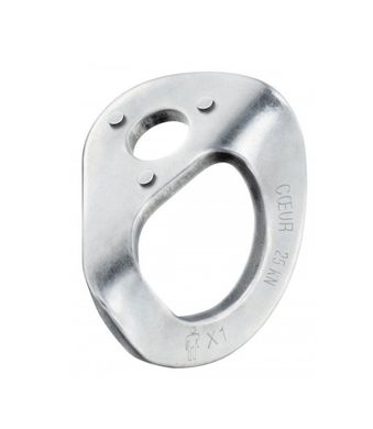Шлямбурне вухо з анкером Petzl Coeur Bolt Steel 12 mm silver