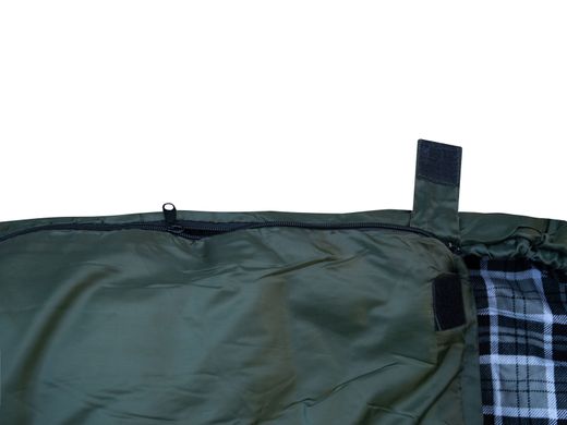 Спальний мішок Totem Ember Plus ковдра з капюшоном лівий olive 220/75 UTTS-014-L