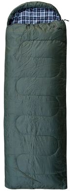 Спальний мішок Totem Ember Plus ковдра з капюшоном правий olive 220/75 UTTS-014-R