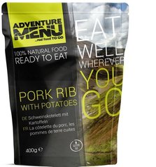 Свинячі реберця з відвареною картоплею Adventure Menu Pork rib with potatoes Multi color