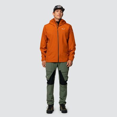 Куртка Salewa Puez GTX Paclite Mns 46/S чоловіча темно-оливкова