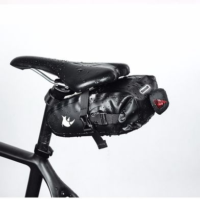 Велосумка підсідельна Rhinowalk Bike 1.5л TF550 black