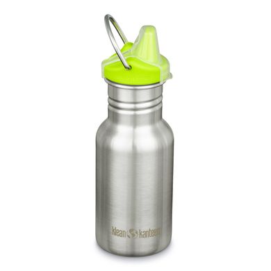 Дитяча пляшка для води Kid Kanteen Classic Sippy Cap 355 мл Brushed Stainless