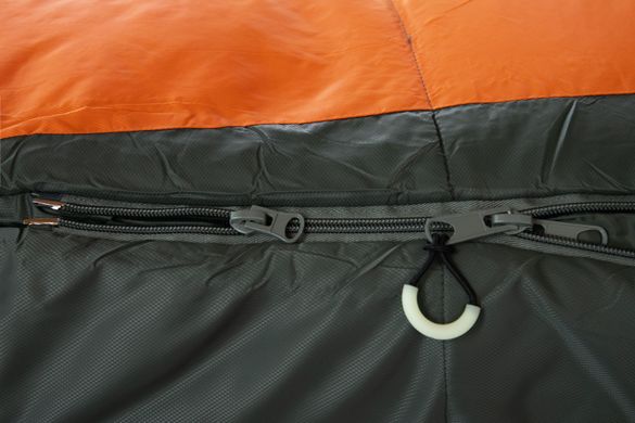 Спальний мішок Tramp Fjord Long кокон правий orange/grey 225/80-55 UTRS-049L-R