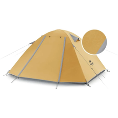 Палатка Naturehike P-Series III (3-х местная) 210T 65D polyester Graphic NH18Z033-P желтый