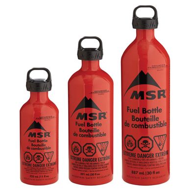 Ємність для палива MSR Fuel Bottles CRP Cap 887ml Red