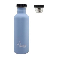 Фляга Laken Basic Steel Bottle 1.0LP/S Cap Blue