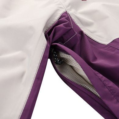 Куртка Alpine Pro Impeca S жіноча бежева/фіолетова