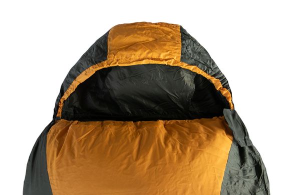 Спальный мешок Tramp Windy Light кокон правый yellow/grey 220/80-55 UTRS-055R