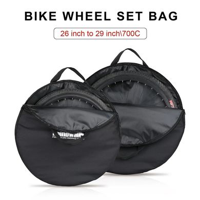 Чохол для коліс велосипеда Rhinowalk 3л RM290B black
