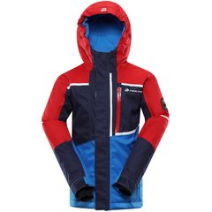 Куртка Alpine Pro Melefo 140-146 детская красная/синяя