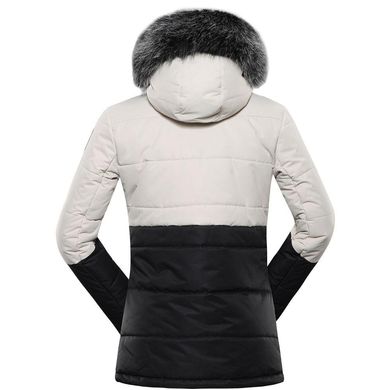 Куртка Alpine Pro Egypa M жіноча бежева/чорна