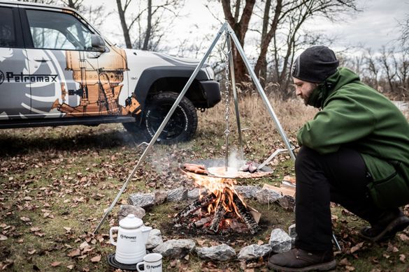 Планча-гриль підвісна Petromax Hanging Fire Bowl for Cooking Tripod