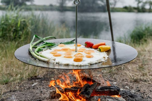Планча-гриль підвісна Petromax Hanging Fire Bowl for Cooking Tripod