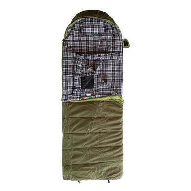 Спальный мешок Tramp Kingwood Long одеяло правый dark-olive/grey 230/100 UTRS-053L-R