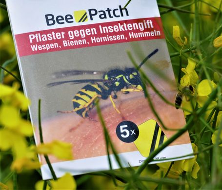 Пластир Bee-Patch від укусів бджіл та ос