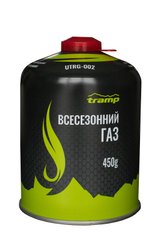 Картридж газовый Tramp резьбовой 450гр UTRG-002