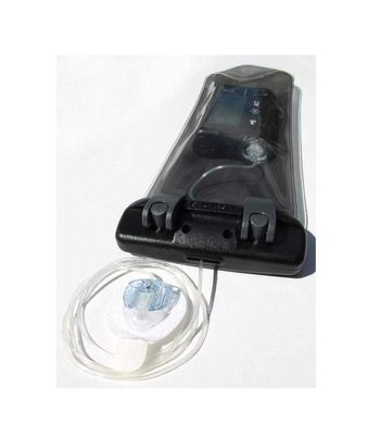 Водонепроницаемый чехол Aquapac Connected Electronics Case для микрофона/инсулиновой помпы grey