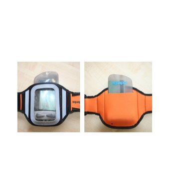Гермочохол на руку для телефона Aquapac Sports Аrmband grey/orange