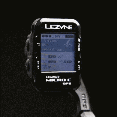 GPS комп'ютер Lezyne Micro GPS HR Loaded Y11 Чорний