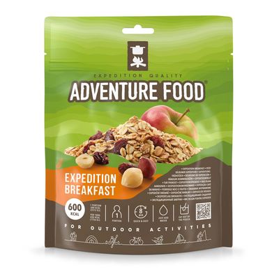 Сублімована їжа Adventure Food Expedition Breakfast Експедиційний сніданок New Package silver/green