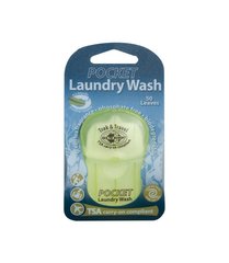 Походное мыло для стирки Sea to Summit Pocket Laundry Wash Soap Eur green