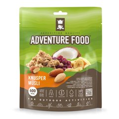 Сублимированная еда Adventure Food Knusper-Müsli Мюсли со снеками New Package silver/green