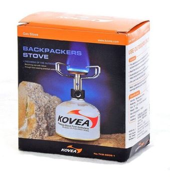 Газовий пальник Kovea TKB-9209-1 Backpackers Stove silver