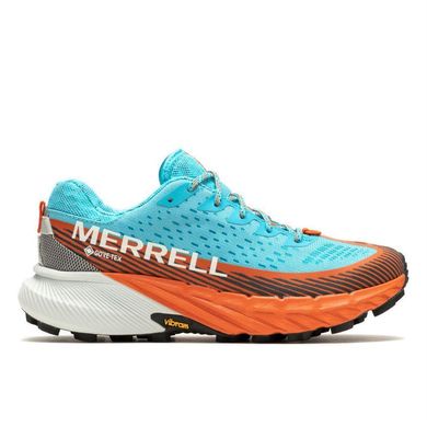 Кросівки Merrell Agility Peak 5 GTX Wmn 38 жіночі блакитні/оранжеві