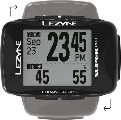 GPS компьютер Lezyne Super Pro GPS Smart Loaded Y13 Черный
