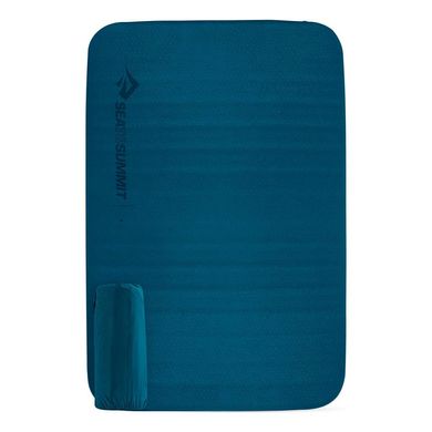 Самонадувний килимок Sea To Summit Self Inflating Comfort Deluxe Mat Double Byron Blue