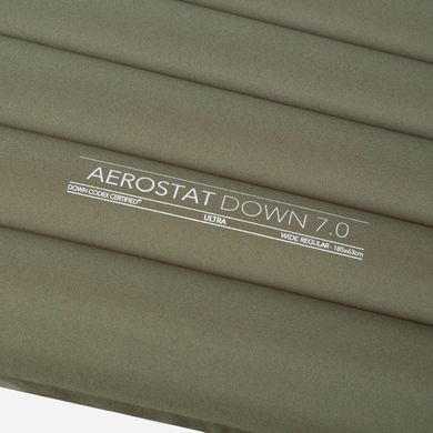 Надувний килимок Mountain Equipment Aerostat Down 7.0 Ultra Mat Wide Regular Hunt Green