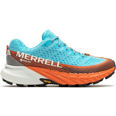 Кросівки Merrell Agility Peak 5 GTX Wmn 38.5 жіночі блакитні/оранжеві