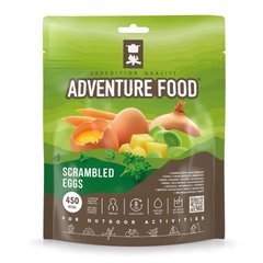 Сублімована їжа Adventure Food Scrambled Eggs Яєчня-бовтанка New Package silver/green