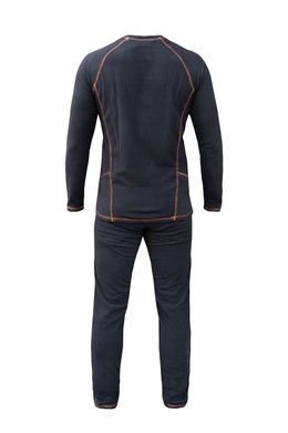 Термобелье мужское Tramp Microfleece комплект (футболка+штаны) black UTRUM-020, UTRUM-020-black-L