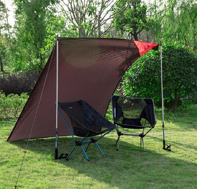 Килимок для пікніку Naturehike Moisture proof camping picnic mat L 1450х2000 мм NH17D050-B black