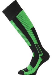 Носки Lasting SKG M 0 черные/зеленые