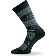 Шкарпетки Lasting TWP S чорні/сірі